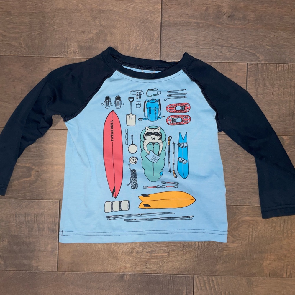 Patagonia boys capeline cool tee 🏔️